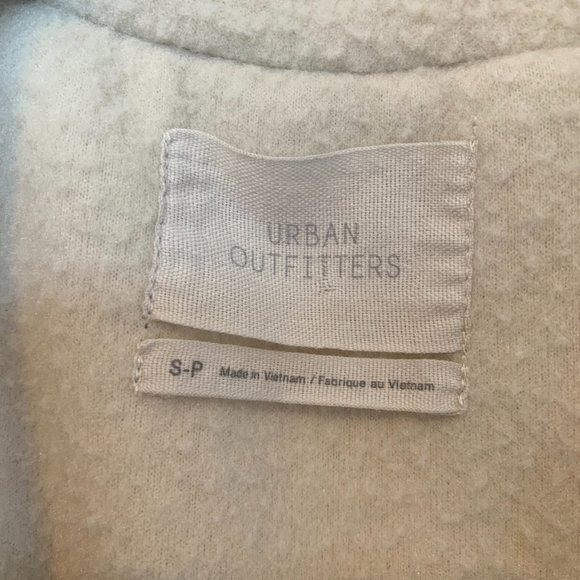Urban Outfitters Posie Fleece Half-Zip Sweatshirt size S - Picture 4 of 6